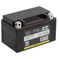 Аккумулятор для мототехники SKN LiFePO4 YTZ10S (12V/10Ah/190A) [UTZ10S, CT 1210.1, MT 12-10] 
