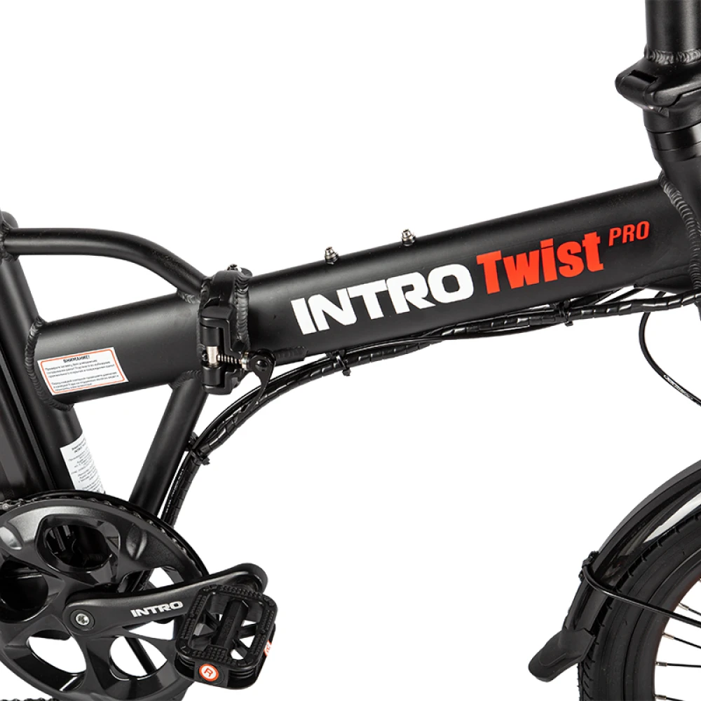 Электровелосипед INTRO Twist 250 черный 8