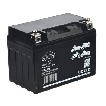 Аккумулятор стартерный для мототехники SKN YTZ12S (12V/11Ah/210A) [UTZ12S, CT 1211, HYB16A-AB]